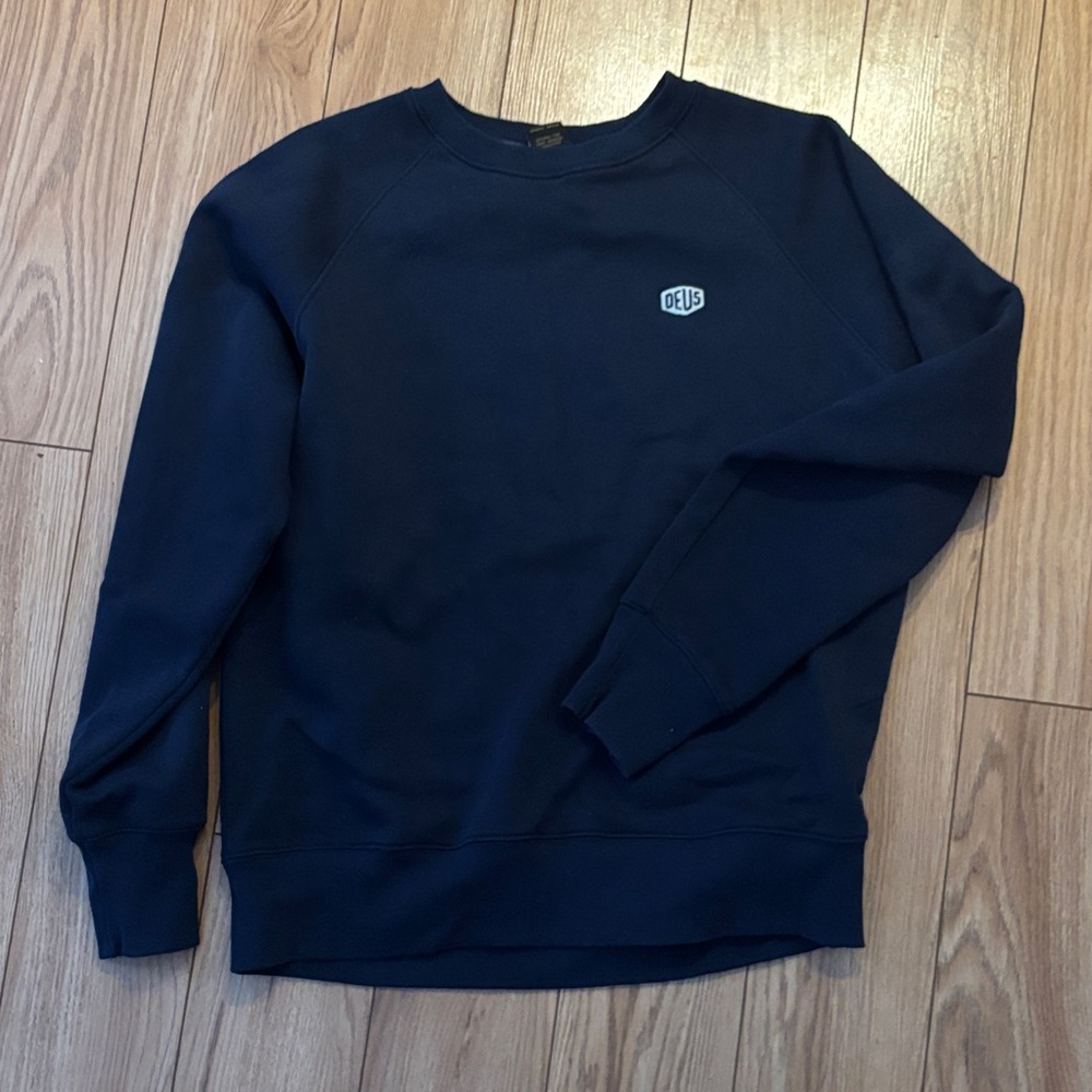 Men's Crewneck Sweater - Deep Blue